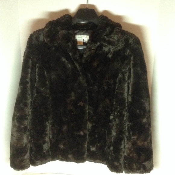 Coldwater Creek Jackets & Blazers - Coldwater Creek faux fur jacket